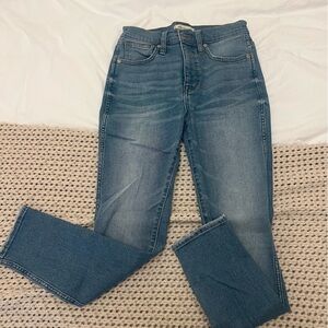 Madewell 10” High Rise Skinny Crop, Sz 26